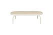 Miniature Table de jardin en aluminium beige Vista 1