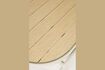 Miniature Table de jardin en aluminium beige Vista 4