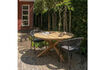 Miniature Table de jardin Ø135 cm bois d'acacia naturel Kiro 2