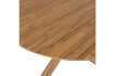 Miniature Table de jardin Ø135 cm bois d'acacia naturel Kiro 5