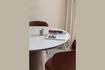 Miniature Table de repas 200x90 en bois marron Almira 1