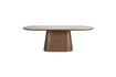 Miniature Table de repas 200x90 en bois marron Almira 3