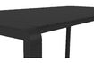 Miniature Table de repas en aluminium noir Vondel 11
