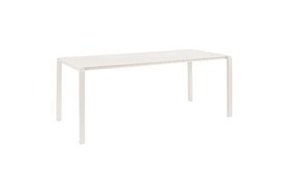 Table de repas en aluminum blanc Vondel