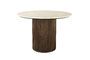 Miniature Table de repas en bois beige Arda Détouré