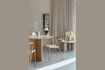 Miniature Table de repas en bois beige Laurent 3