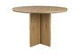 Miniature Table de repas en bois beige Laurent Détouré