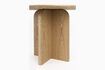 Miniature Table de repas en bois beige Laurent 11
