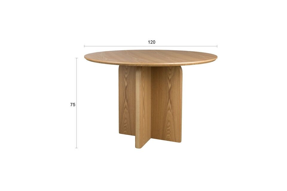 Imaginez vos soirées autour de cette table où chaque repas devient une célébration ; une toile