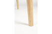 Miniature Table de repas en bois beige Twist 4