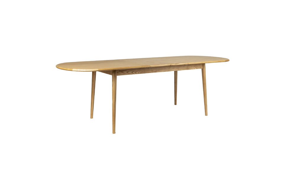 Table de repas en bois beige Twist - 13