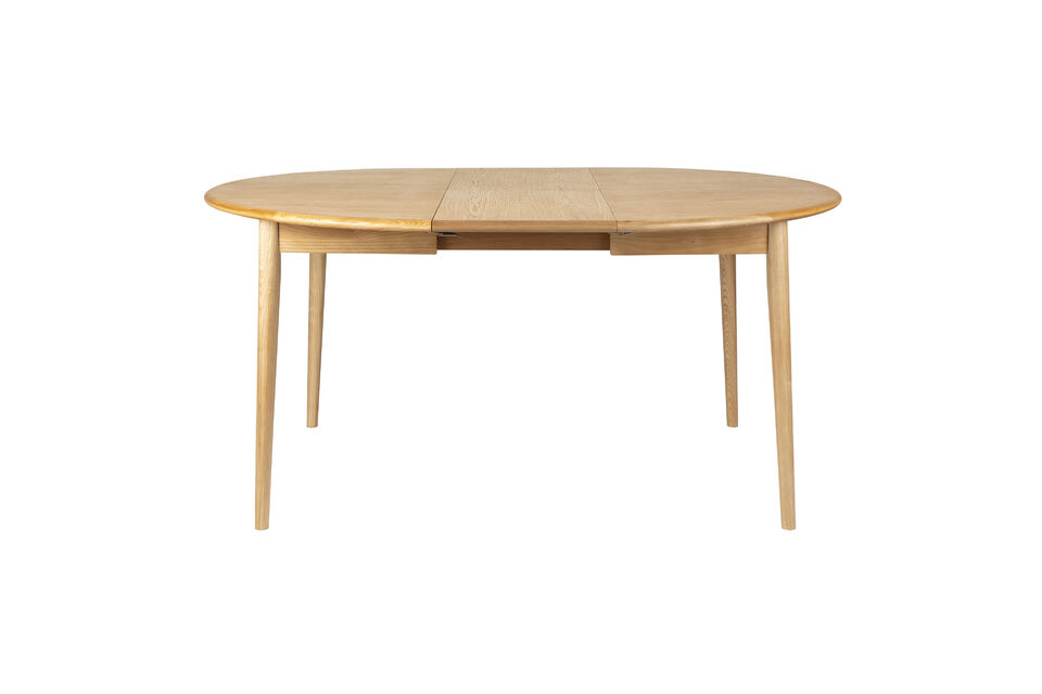 Table de repas en bois beige Twist - 11