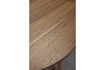 Miniature Table de repas en bois brun Barlet 4