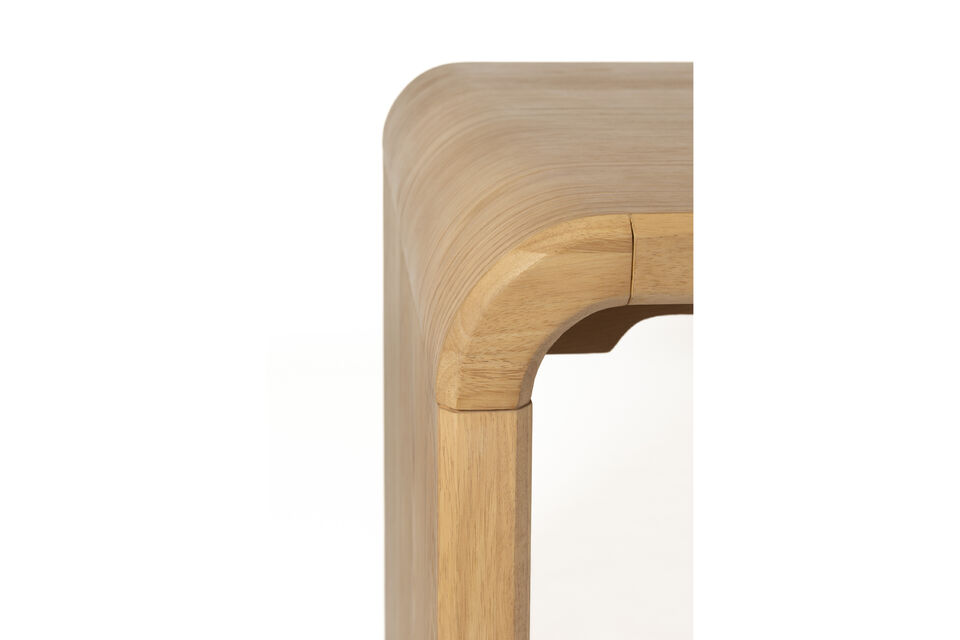 Table de repas en bois brun Brave - 14