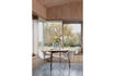 Miniature Table de repas en bois brun Twist 5