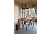 Miniature Table de repas en bois brun Twist 2