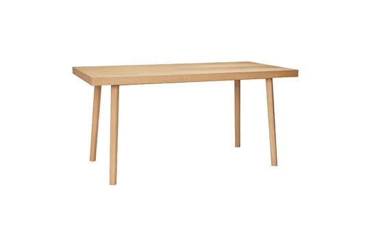 Table de repas en bois clair Herringbone