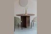 Miniature Table de repas en bois marron Laurent 1