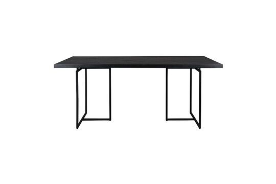 Table de repas en bois noir Class 180cm