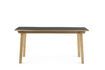 Miniature Table de repas en bois noir Slice 1