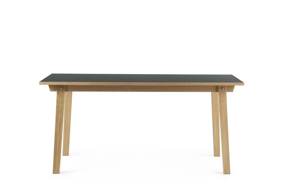 Table de repas en bois noir Slice Normann Copenhagen