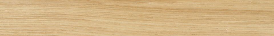 Mise en avant matière Table de repas en placage frêne beige 220x90 Sticks