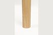 Miniature Table de repas en placage frêne beige 220x90 Sticks 8