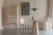 Miniature Table de repas en placage frêne beige Pilar 2