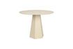 Miniature Table de repas en placage frêne beige Pilar 1