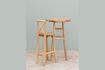 Miniature Table de repas en teck beige Luar 6
