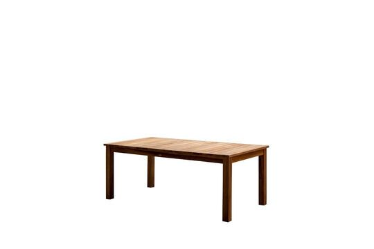 Table de repas en teck beige Tirama