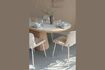 Miniature Table de repas ovaleen bois beige Almira 200x90 2