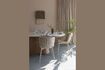 Miniature Table de repas ovaleen bois beige Almira 200x90 3