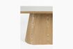 Miniature Table de repas ovaleen bois beige Almira 200x90 6
