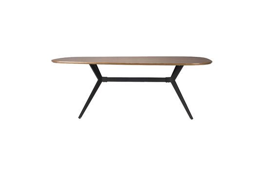 Table de repas rectangulaire en bois beige Chase Détouré