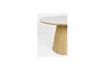 Miniature Table de repas ronde en bois beige Almira 6