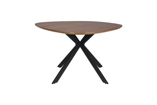 Table de repas ronde en bois beige Chase Détouré