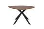 Miniature Table de repas ronde en bois beige Chase Détouré