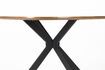 Miniature Table de repas ronde en bois beige Chase 8