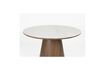 Miniature Table de repas ronde en bois marron Almira 3