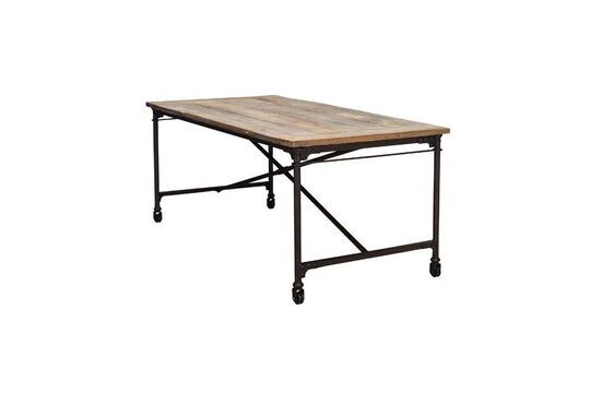 Table de tapissier en orme ancien Détouré