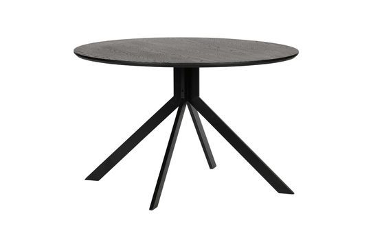 Table en acier noir Bruno