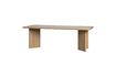 Miniature Table en bois beige Angle 4