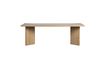 Miniature Table en bois beige Angle 1