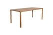 Miniature Table en bois beige Storm 160X90 10