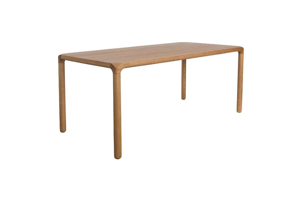 Table en bois beige Storm 160X90 - 8