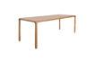 Miniature Table en bois beige Storm 220X90 13