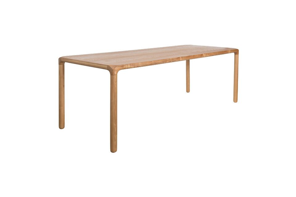 Table en bois beige Storm 220X90 - 11