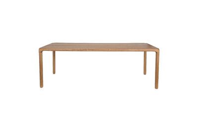 Table en bois beige Storm 220X90