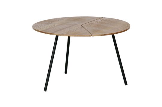 Table en bois et métal marron Rodi Détouré